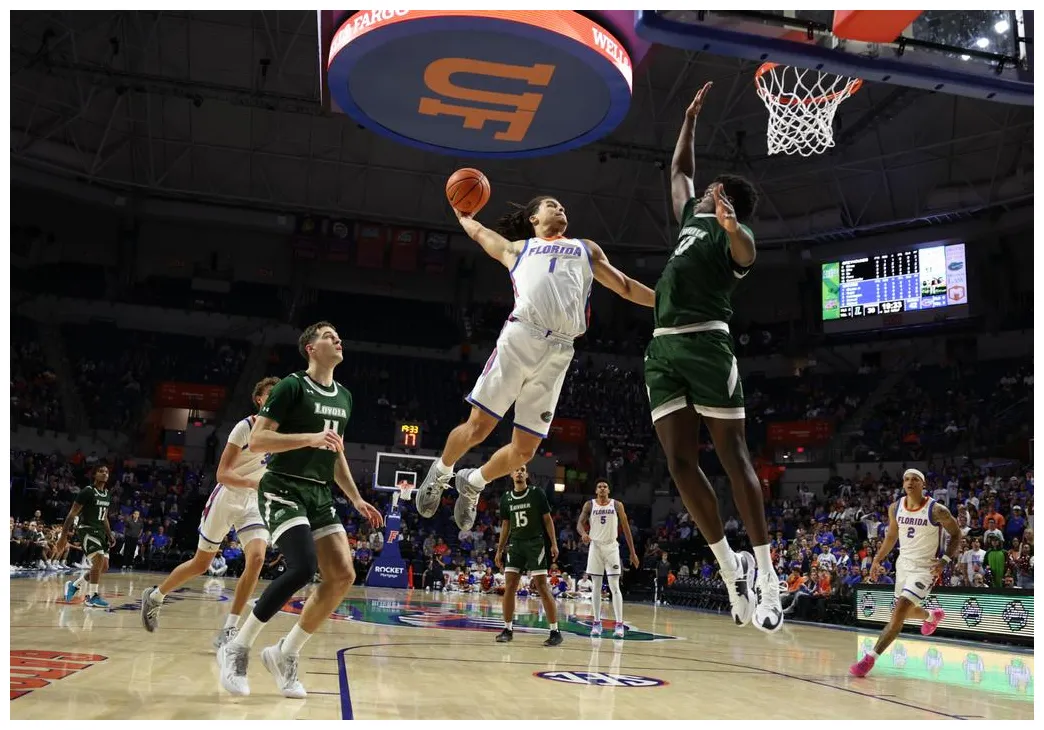 Florida Men's Basketball Defeats Loyola Maryland, 93-73 - ESPN 98.1 FM