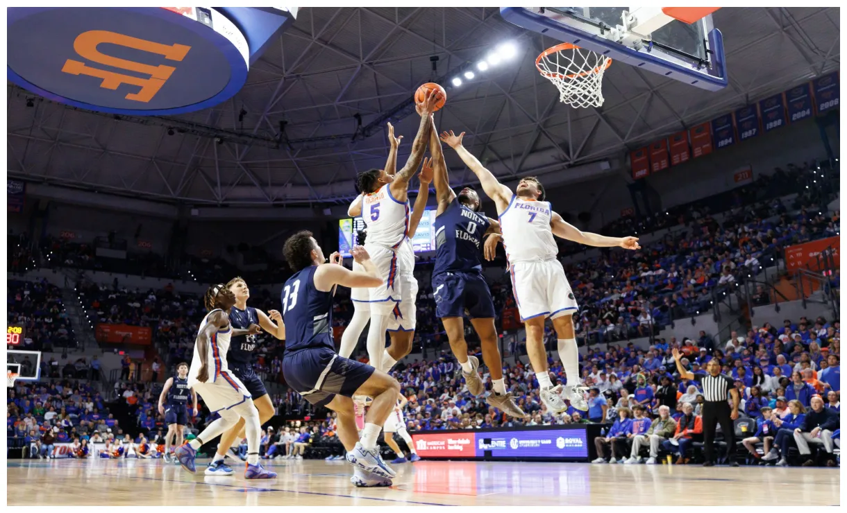 Florida Basketball Sweeps Past UNF Twice - WRUF 98.1 FM | 850 AM | 103.