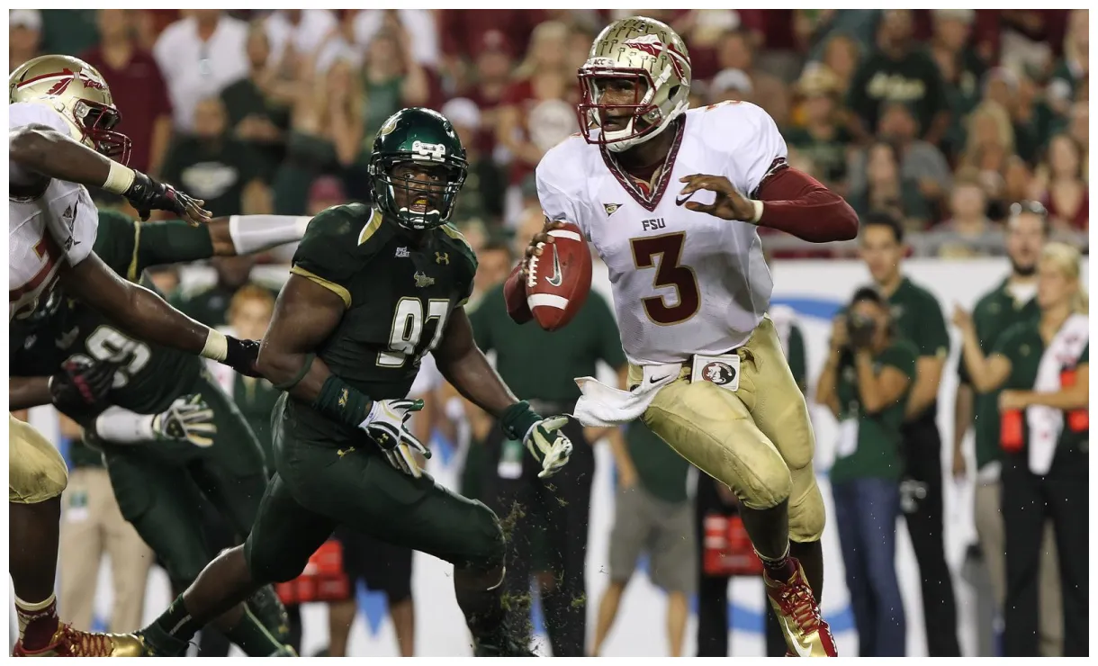 Florida state vs. nc state talking seminoles with tomahawk nation