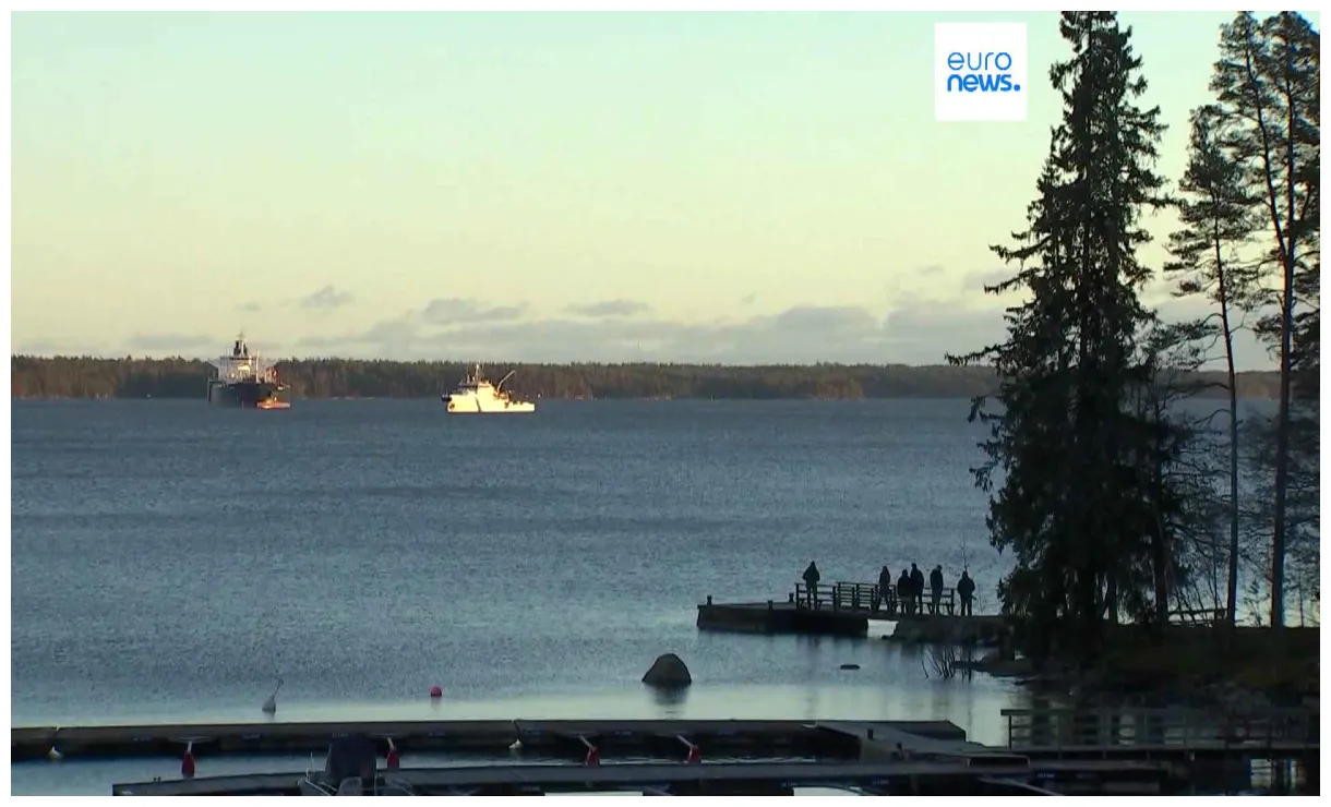 Un navire de la flotte fantôme russe lié à l'incident en mer Baltique