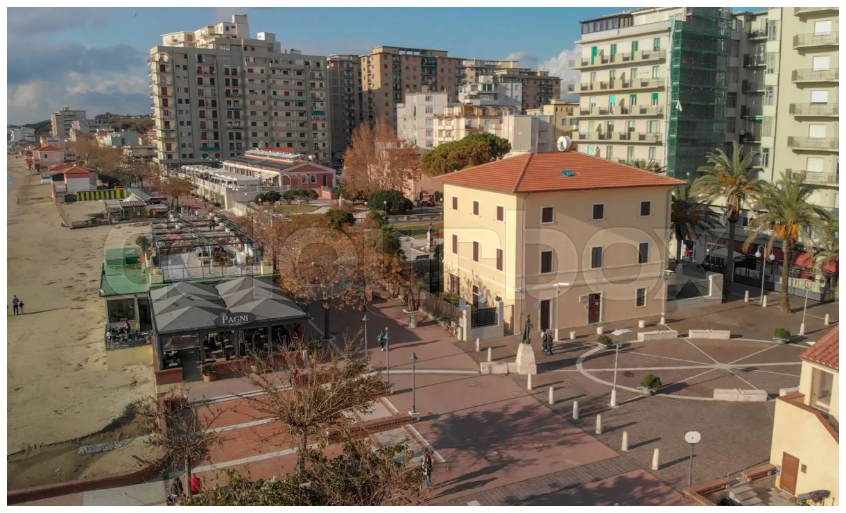 Italy november 11, 2018 aerial view of city square