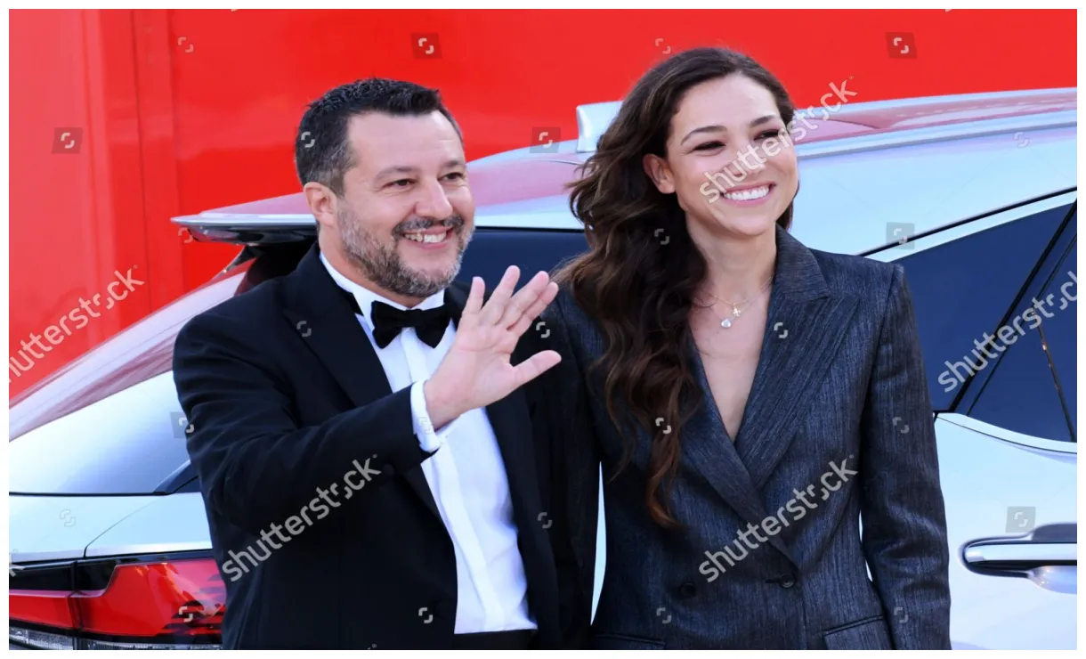 Matteo salvini editorial stock