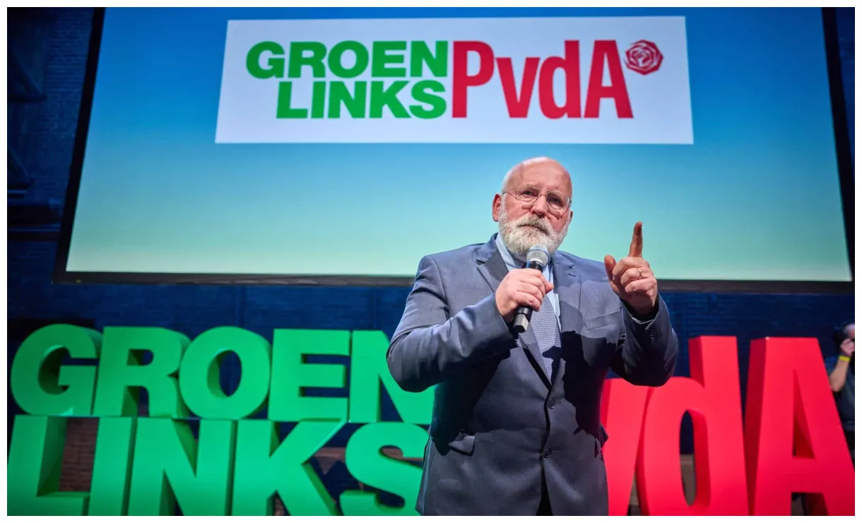 Frans Timmermans' call for unity among European progressives