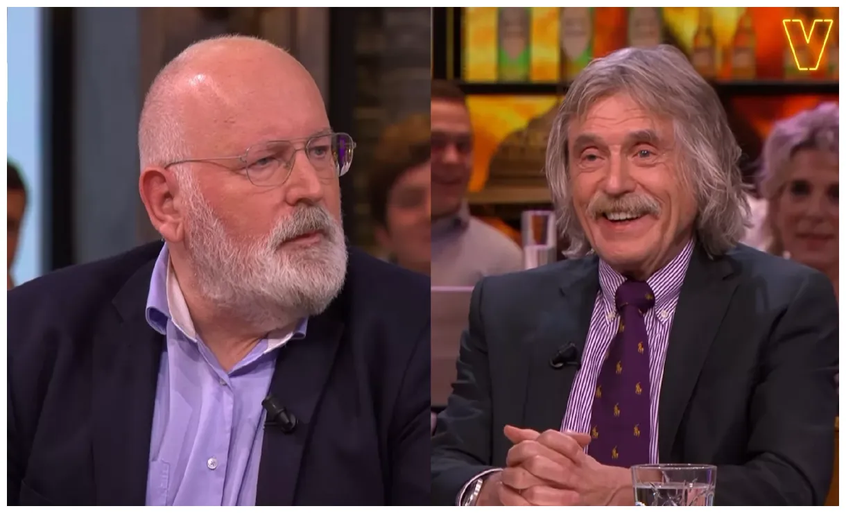 Frans Timmermans ontkent miljonair te zijn, Johan Derksen weet waar