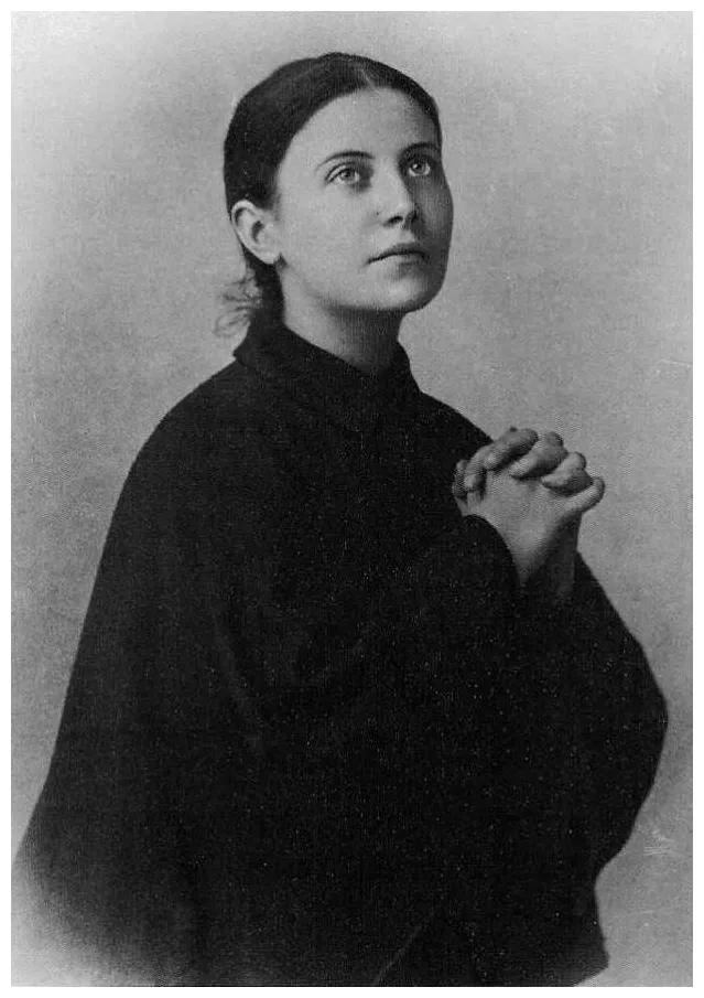 Saint dignity and angelic purity nobility and