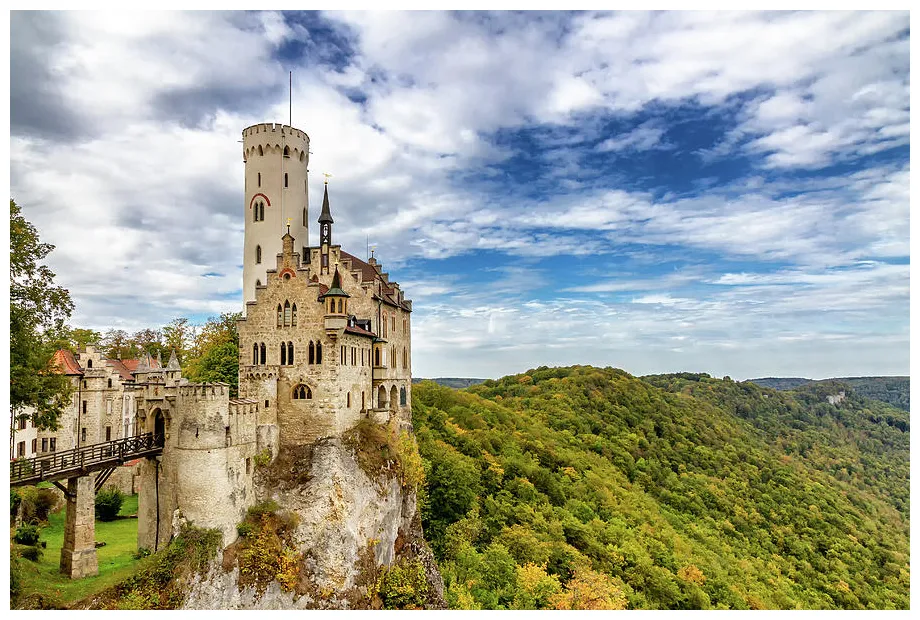 Castle Lichtenstein in Germany Photograph by Juergen Faelchle