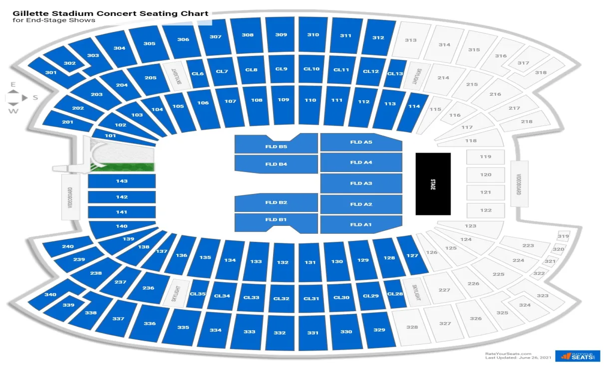 Seating charts rateyourseats