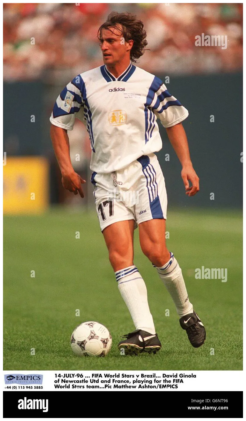 Fifa world stars v brazil david newcastle united france hi-res