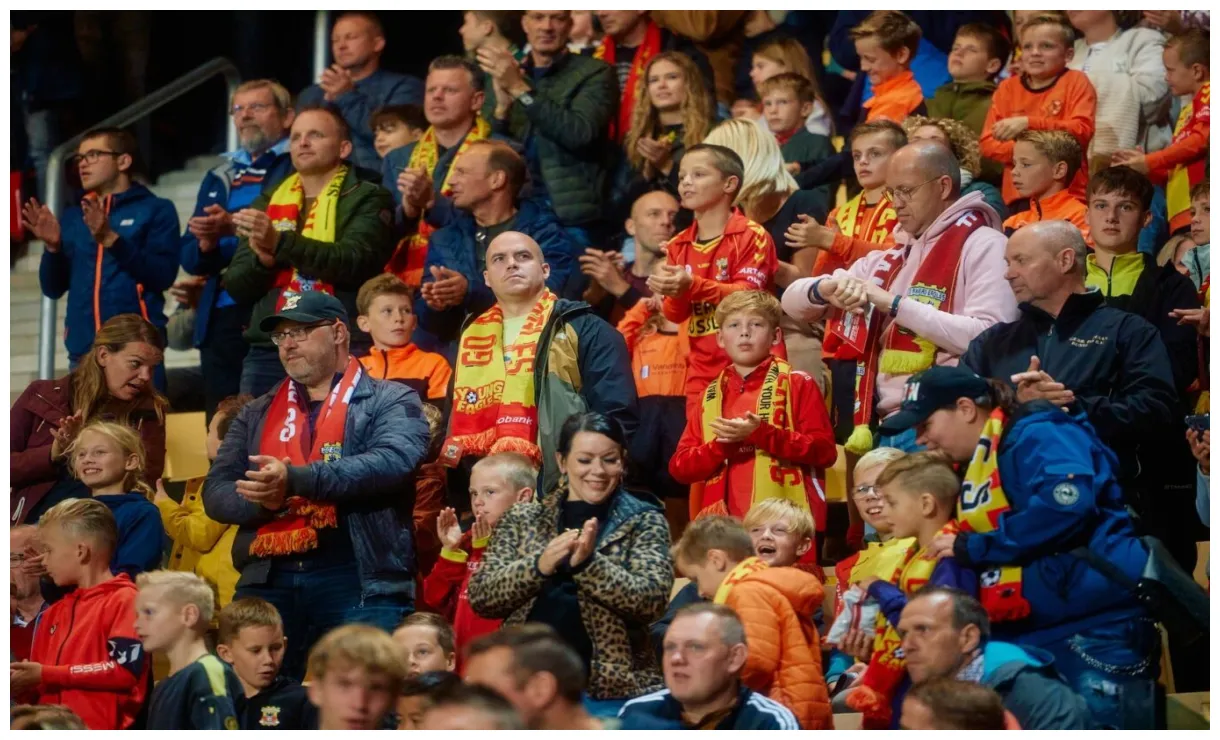 Eredivisie the stands of