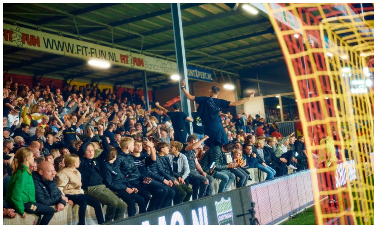 Eredivisie the stands of