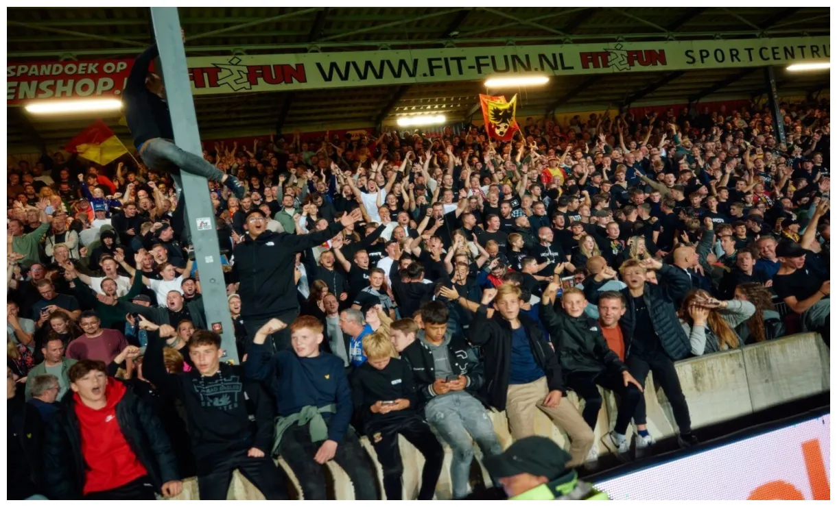 Eredivisie the stands of