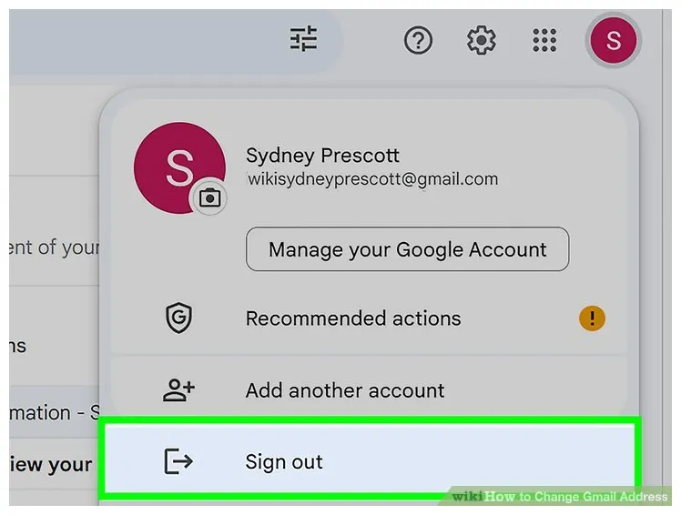 How to change gmail address with pictures wikihow