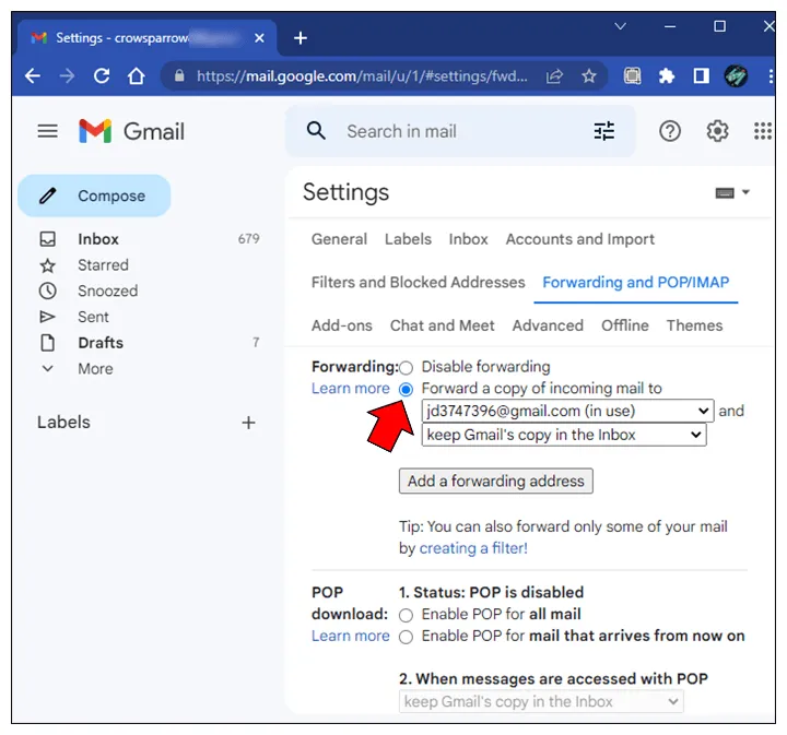 How to change your gmail address