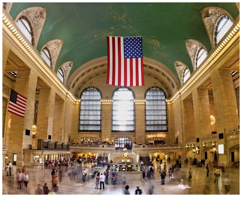 Station history, clock, & ceiling britannica