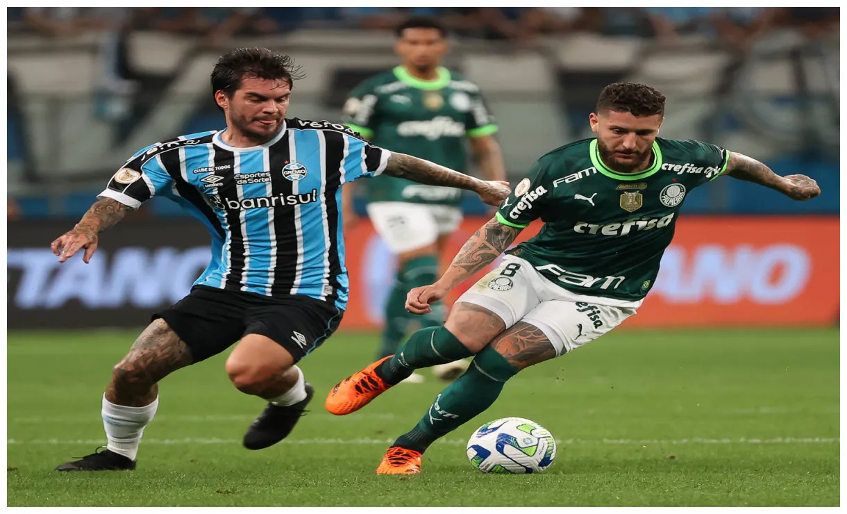 Grêmio se iguala ao palmeiras