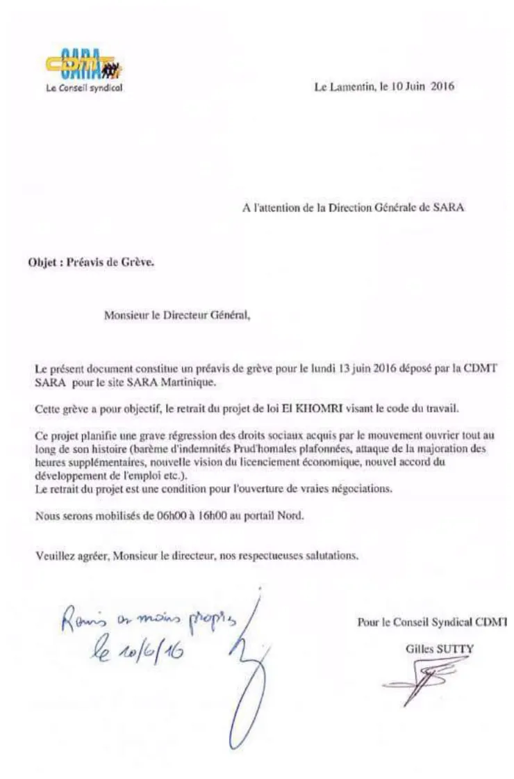 Grève à la sara en martinique on vous avait averti bondamanjak