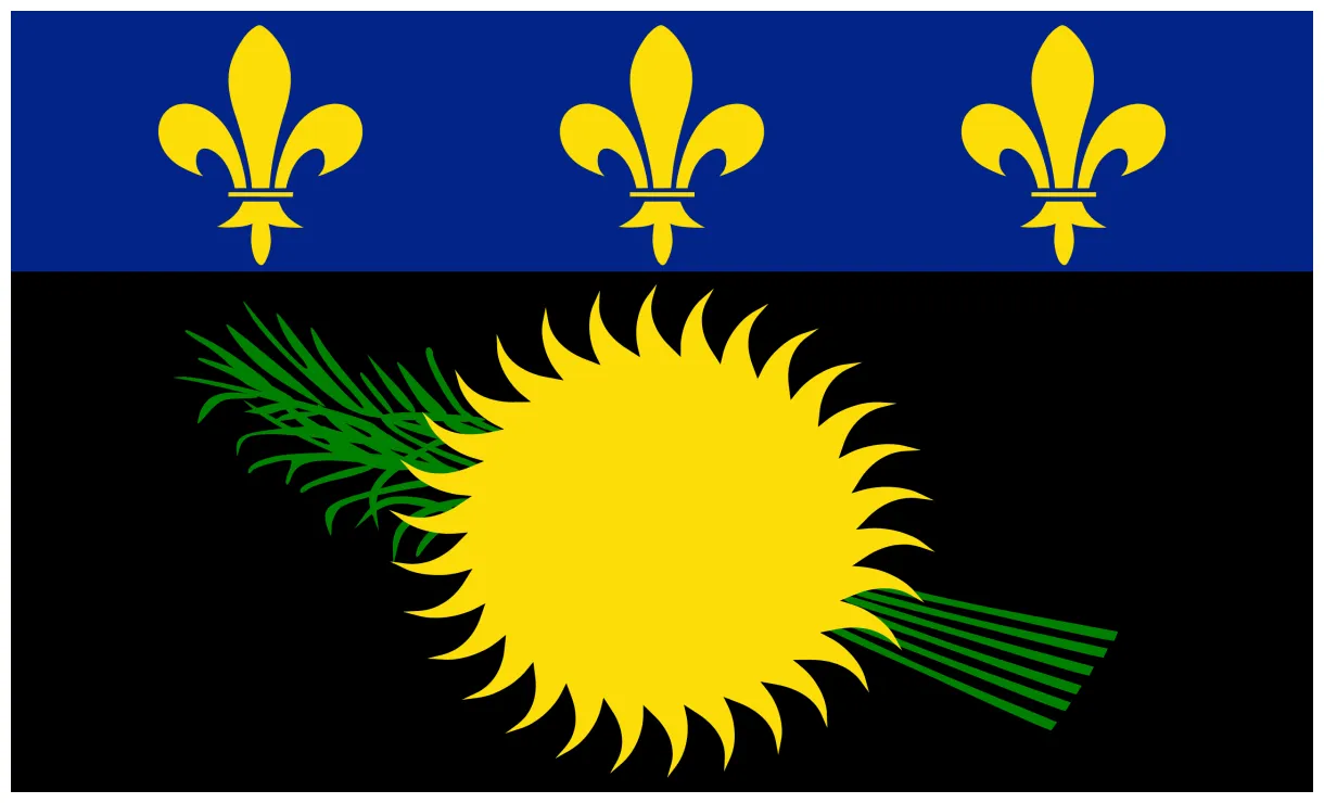 Flag of 🇬🇵 flagpedia