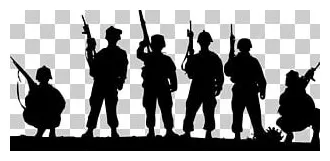 Silhouette Soldier Military Army PNG, Clipart, Animals, Army, Army Men