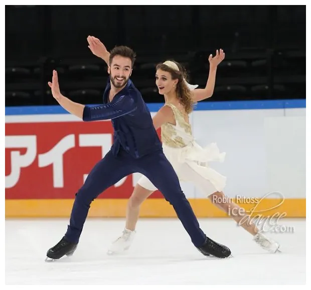 Gabriella papadakis & fra practice ice-dance