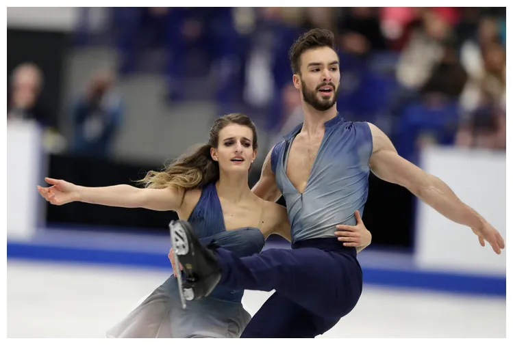 Patinage artistique, gabriella papadakis et , de la
