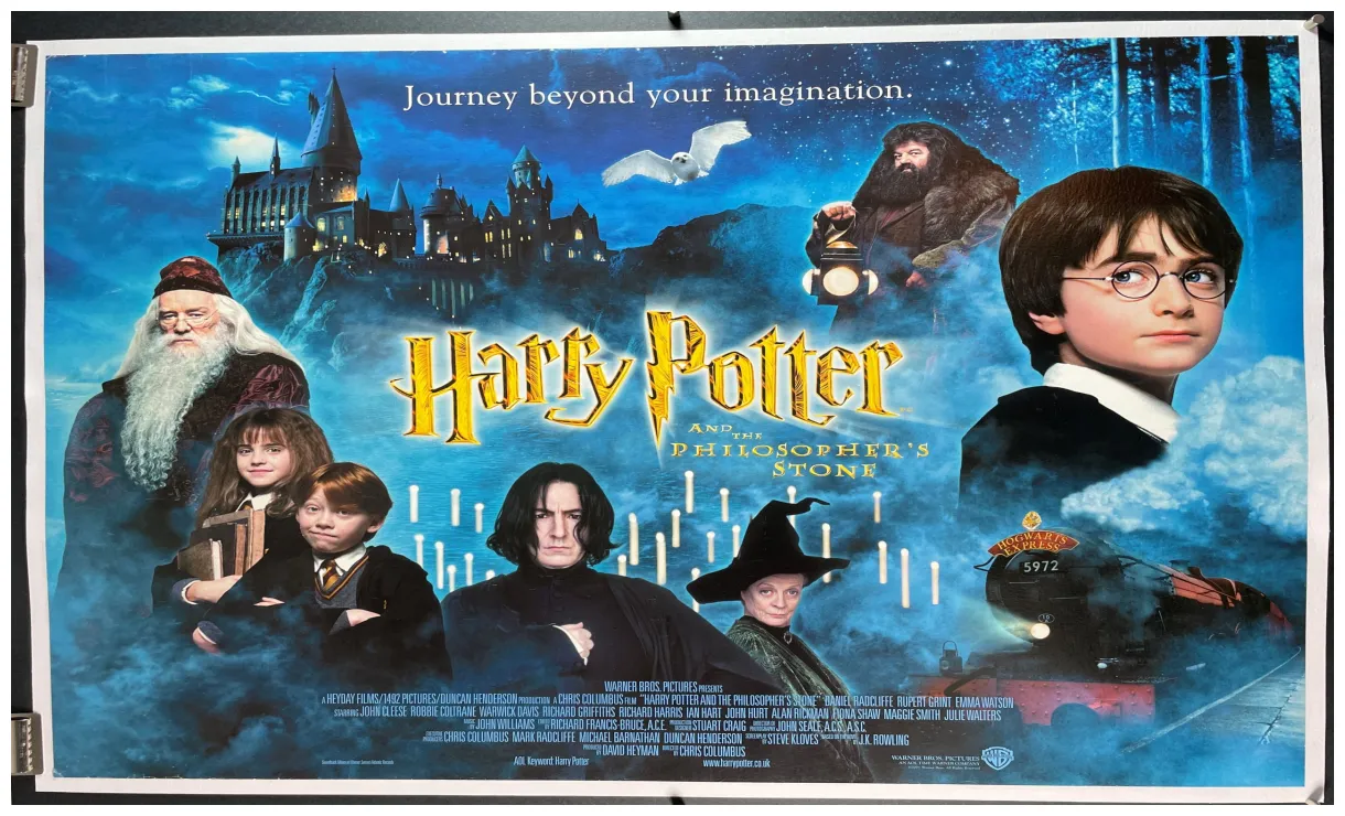 Affiche du film harry potter 1