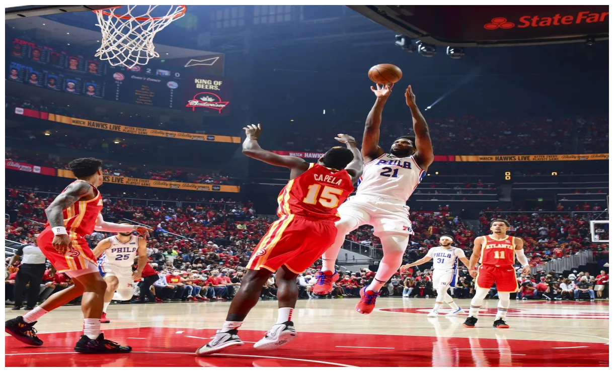 76ers vs hawks game 2 5 hawks at 1 76ers full game highlights june
