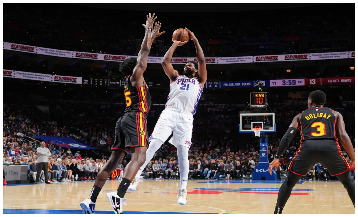 S sixers vs. atlanta hawks 11/12/2022 philadelphia 76ers