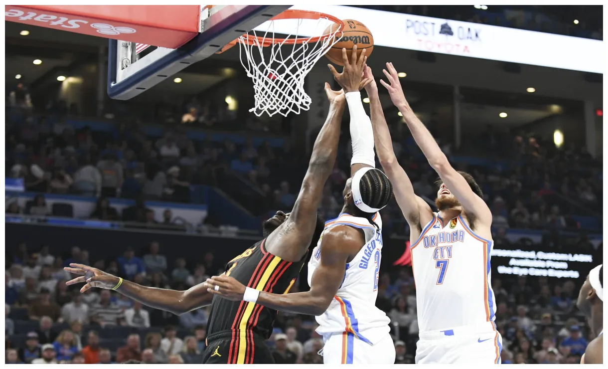 NBA: Shai Gilgeous-Alexander, Thunder pull away vs Hawks