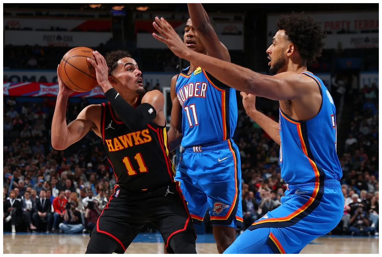 Game thread hawks vs. thunder peachtree hoops