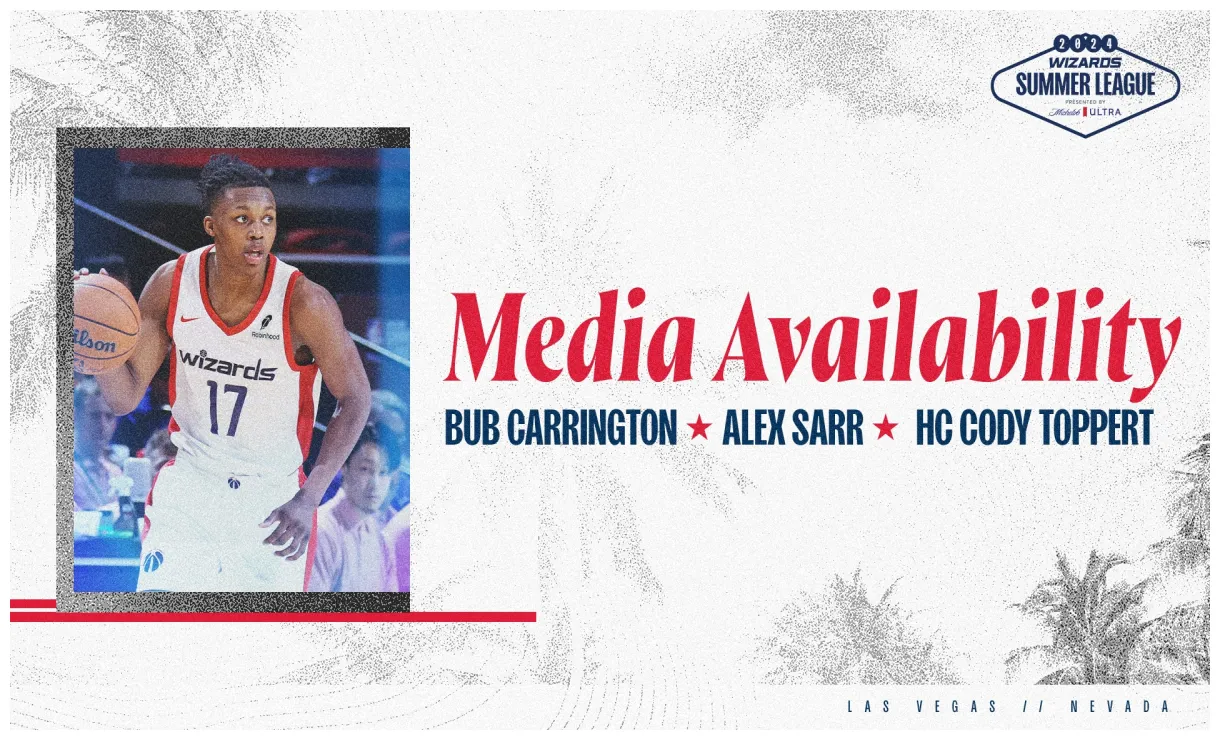 2k25 nba summer league media availability wizards vs. hawks