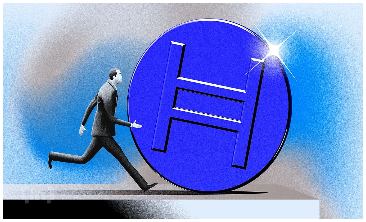 Hedera hbar daily price chart week 2 january 2026