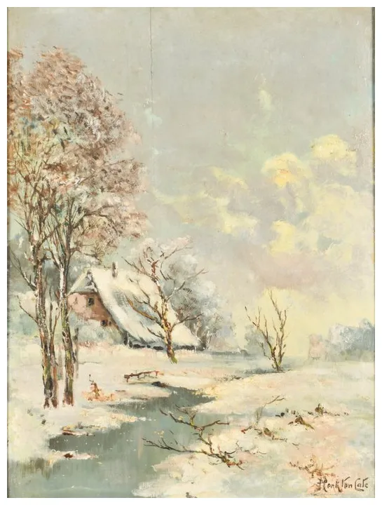 1867-1955 farmhouse in winter catawiki