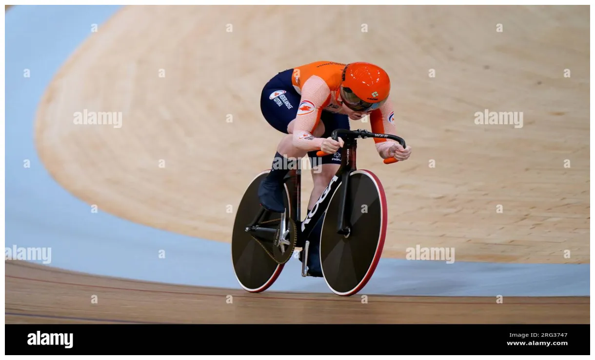Netherlands' in action in the women's elite sprint
