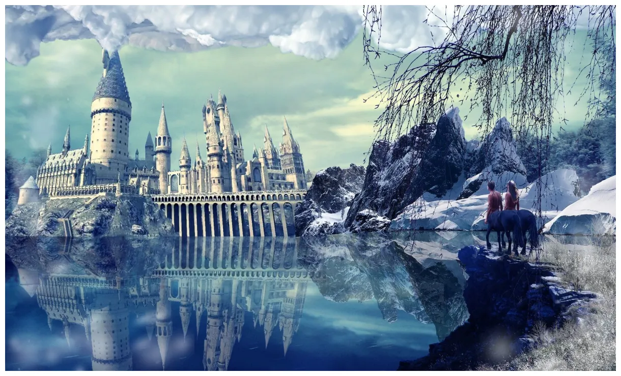 Hogwarts winter s cave