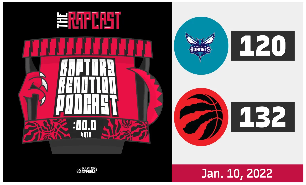 Offensive explosion vs. the hornets raptors reaction podcast