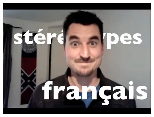 Les stéréotypes français par un ricain youtube