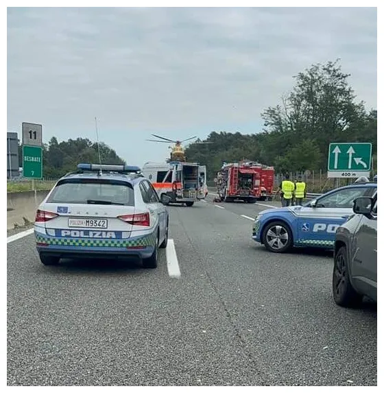 Incidente mortale sull'autostrada a26 varesenews foto