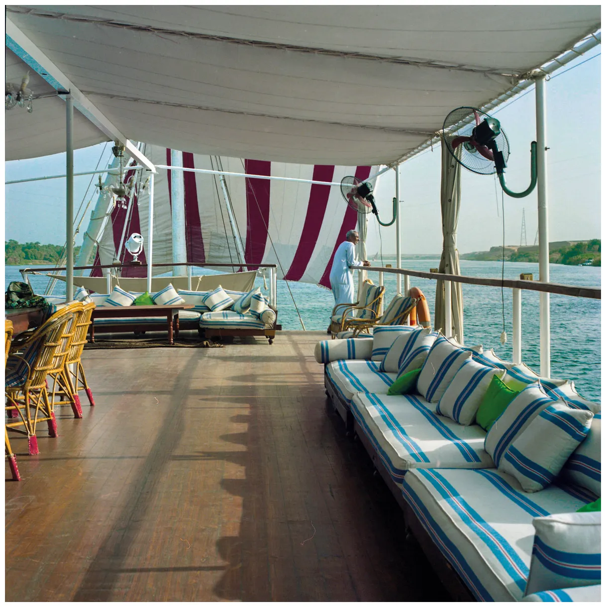 Crociera sul nilo living