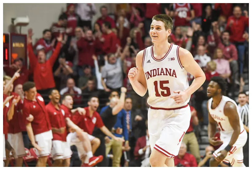 Gallery indiana vs. minnesota inside the hall indiana