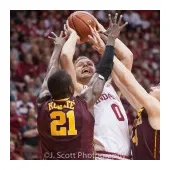 Gallery indiana vs. minnesota inside the hall indiana