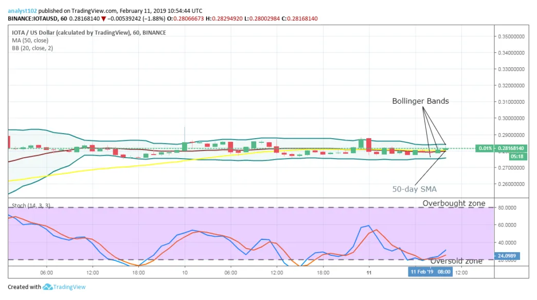 Iota iota candlestick graph prediction week 1 january 2026