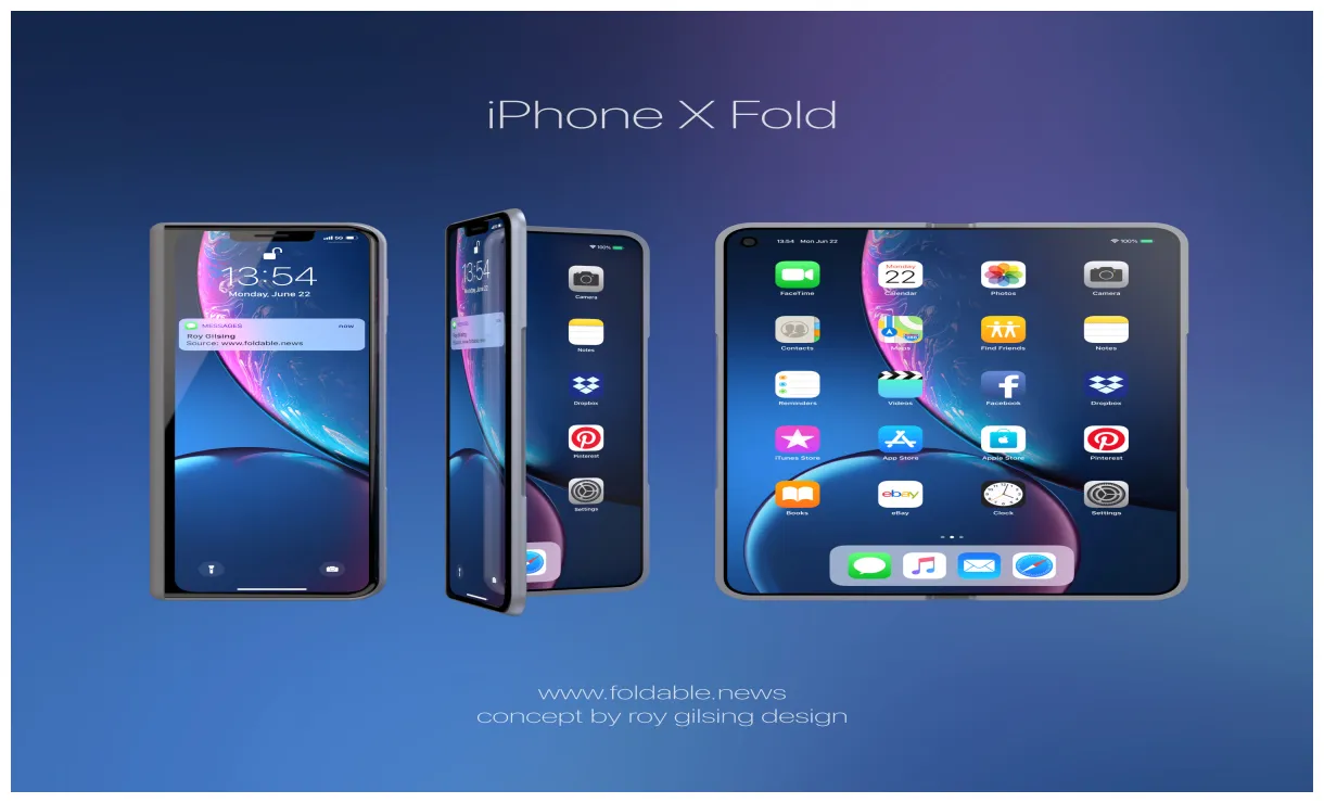 Iphone x fold roy gilsing design