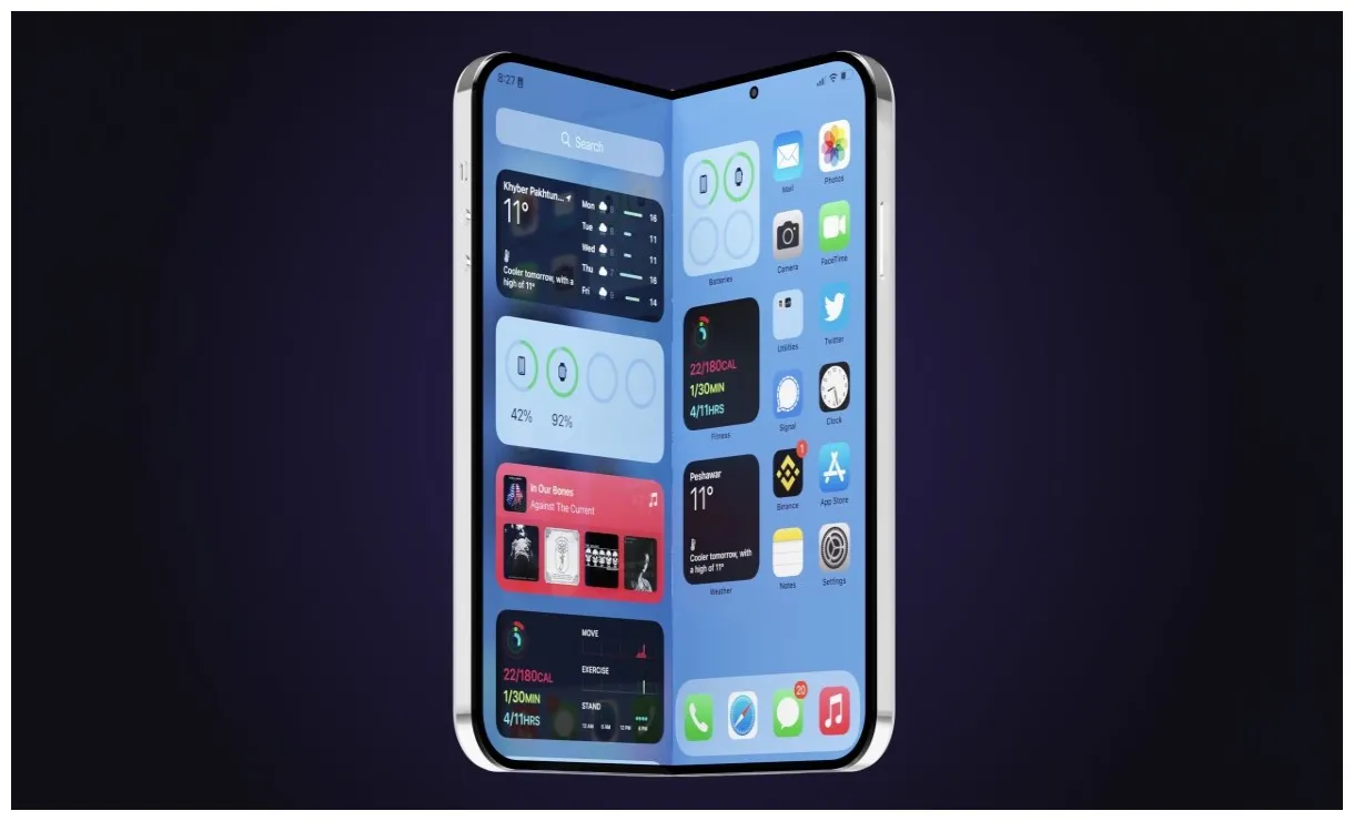 Stunning renders reveal what apple's foldable might look