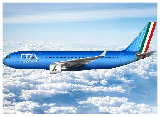 è partito oggi il primo volo intercontinentale roma-new