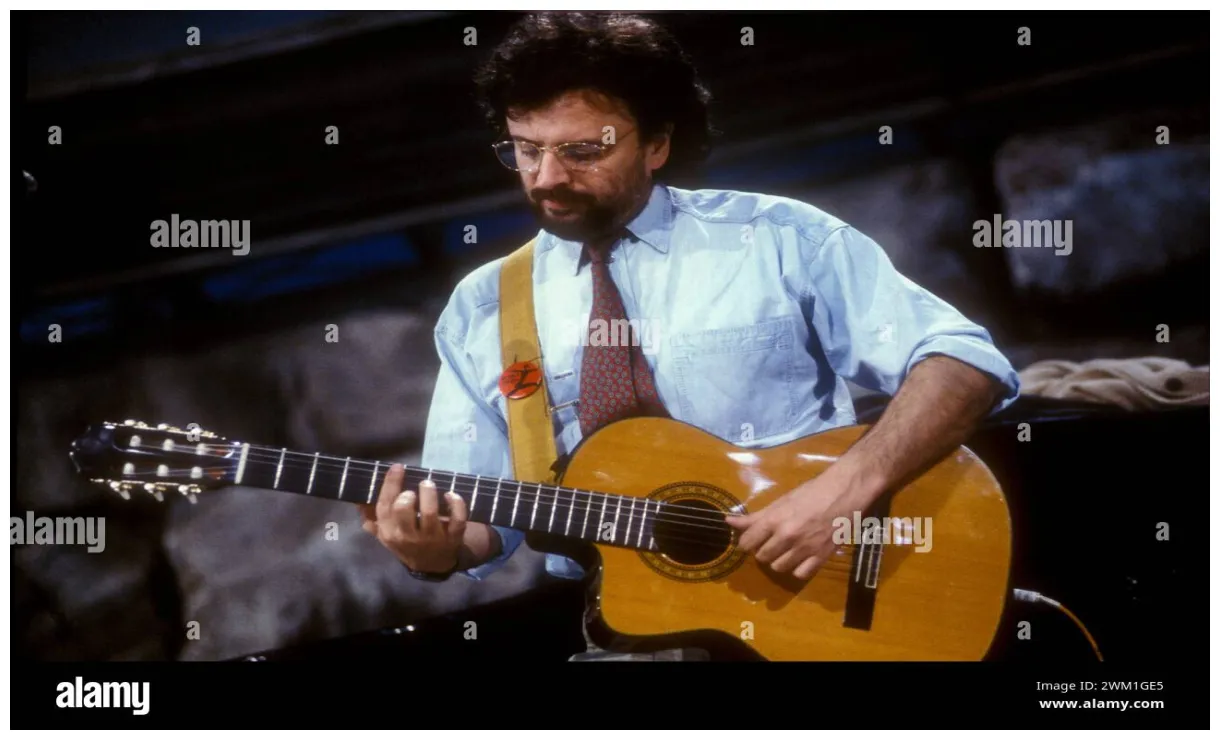 4068735 italian singer-songwriter , about 1990