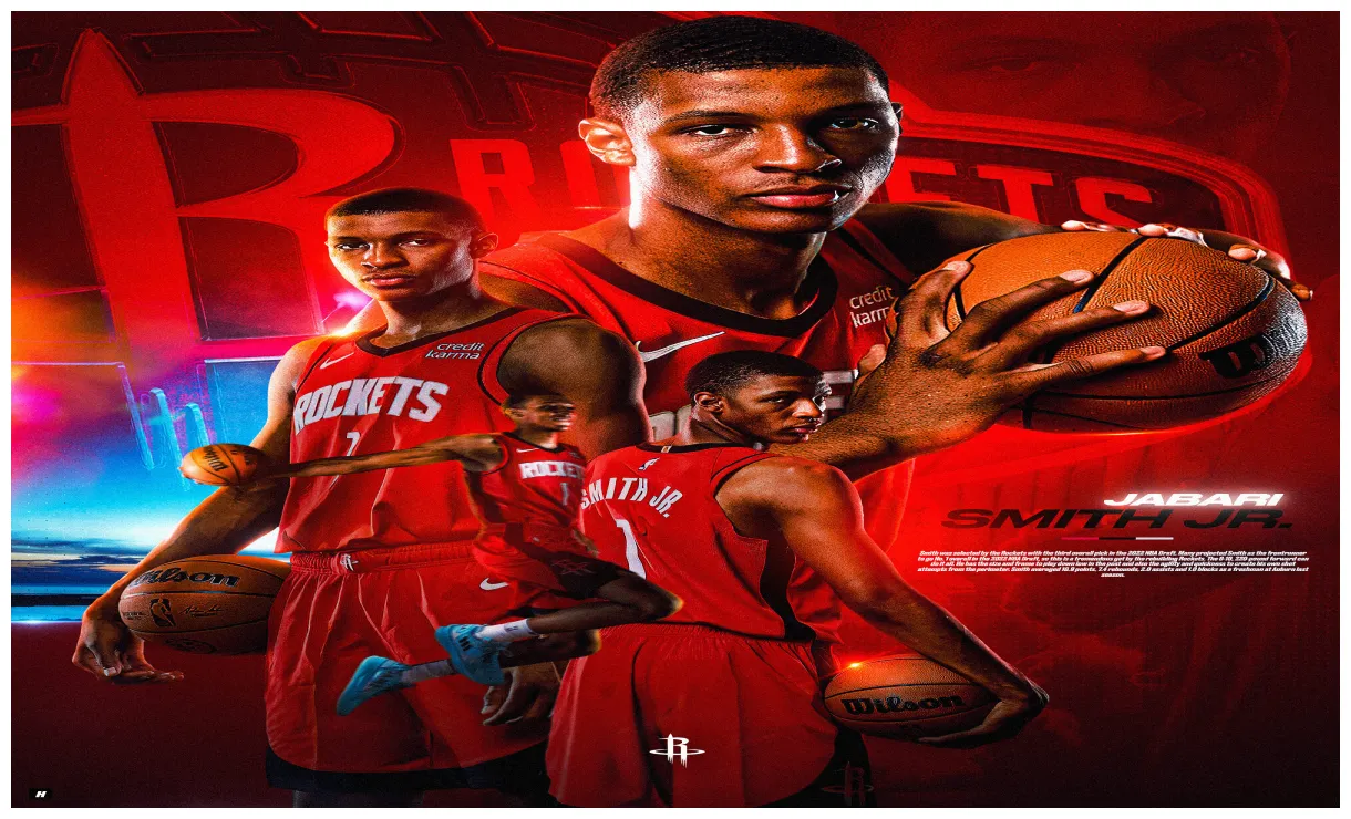 Jabari smith jr houston rockets thgfx studio