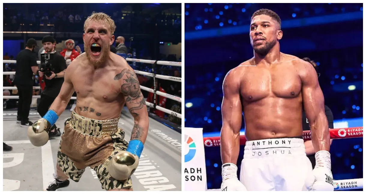 Jake paul calls out anthony joshua mma uk