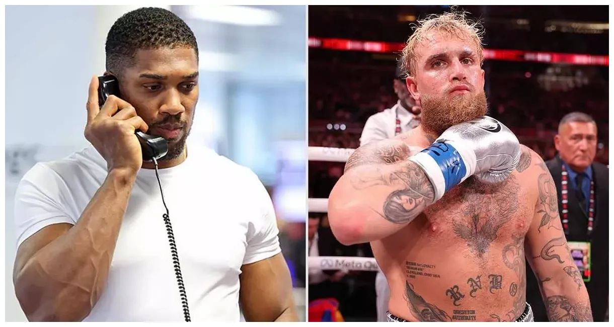Anthony joshua phones jake paul after brutal call-out from youtuber