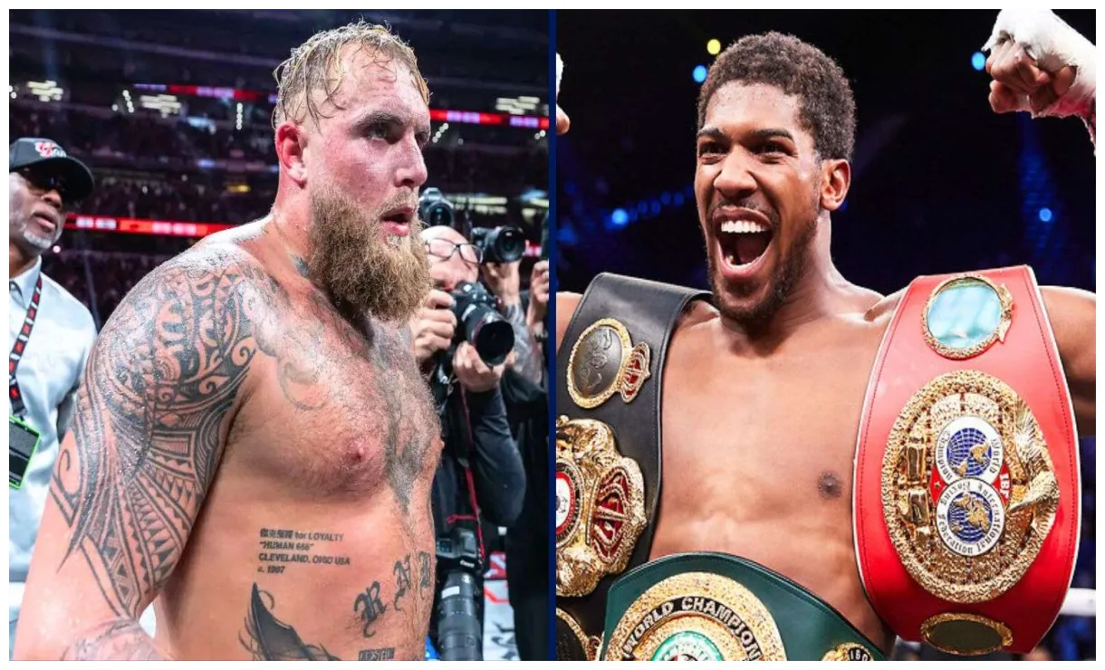 Anthony joshua responds to jake paul's insulting fight call out with