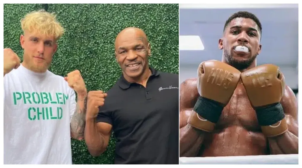 Anthony joshua shares insight on mike tyson vs. jake paul fightmmanytt